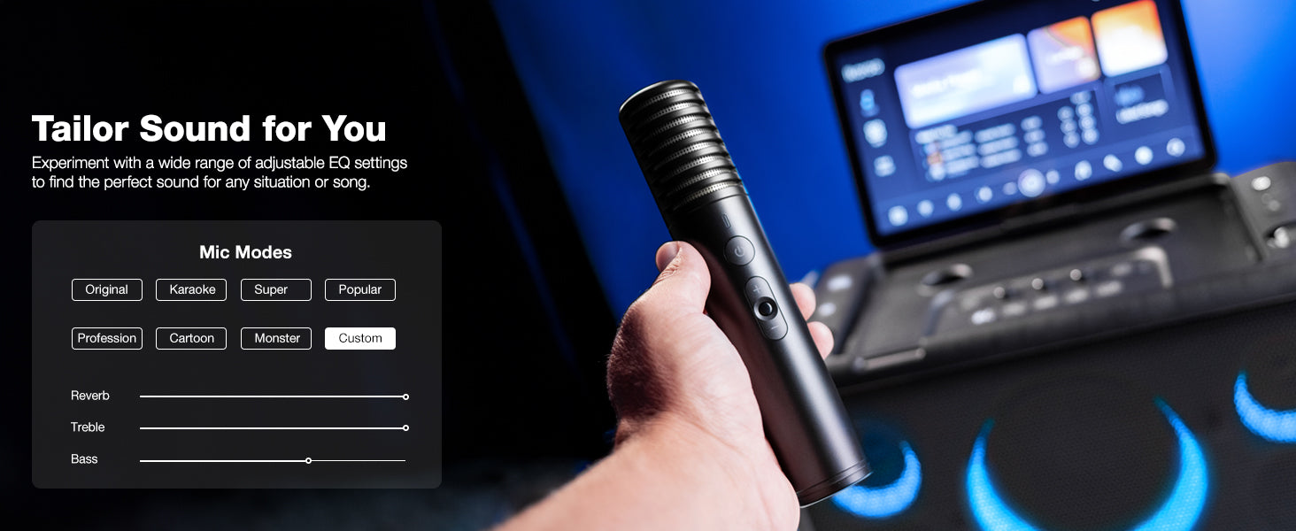 Ikarao BREAK X1 Portable 800w Karaoke Machine with 13.3" Display "AVAILABLE NOW!"