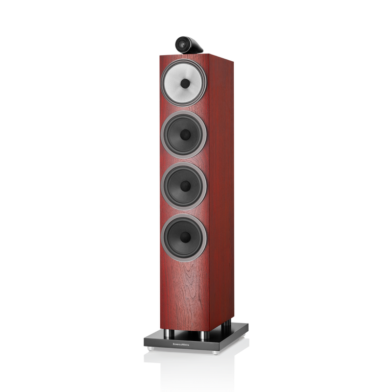 Bowers & Wilkins 702 S3 3-Way Floorstanding Speakers - Mocha | Rosenut | Gloss Black | Satin White