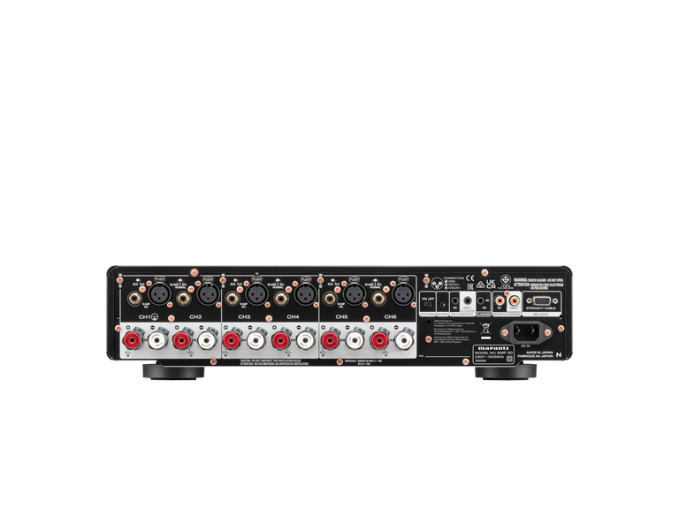 Marantz AMP 30 rear panel and connections