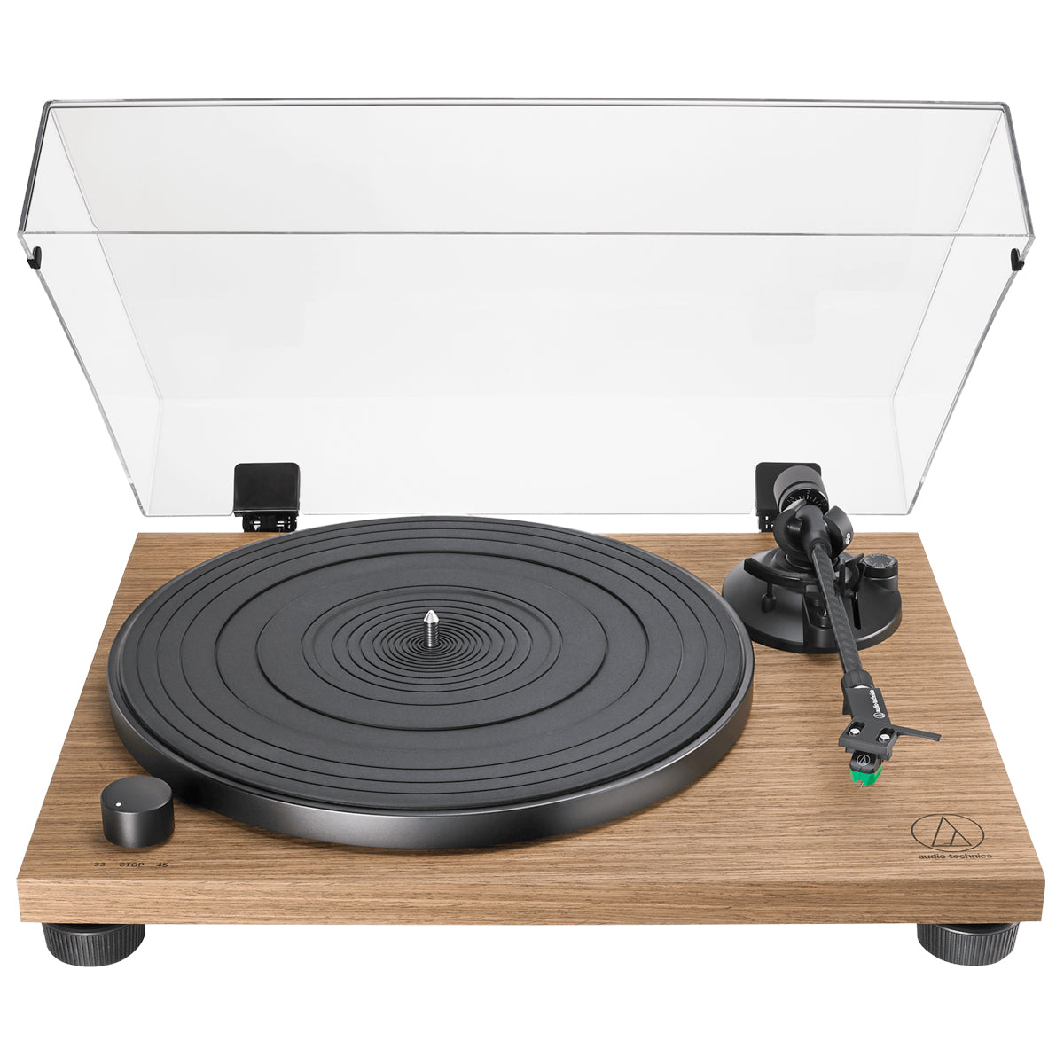 Audio-Technica LPW40WN Premium Manual Belt Drive Turntable - Walnut