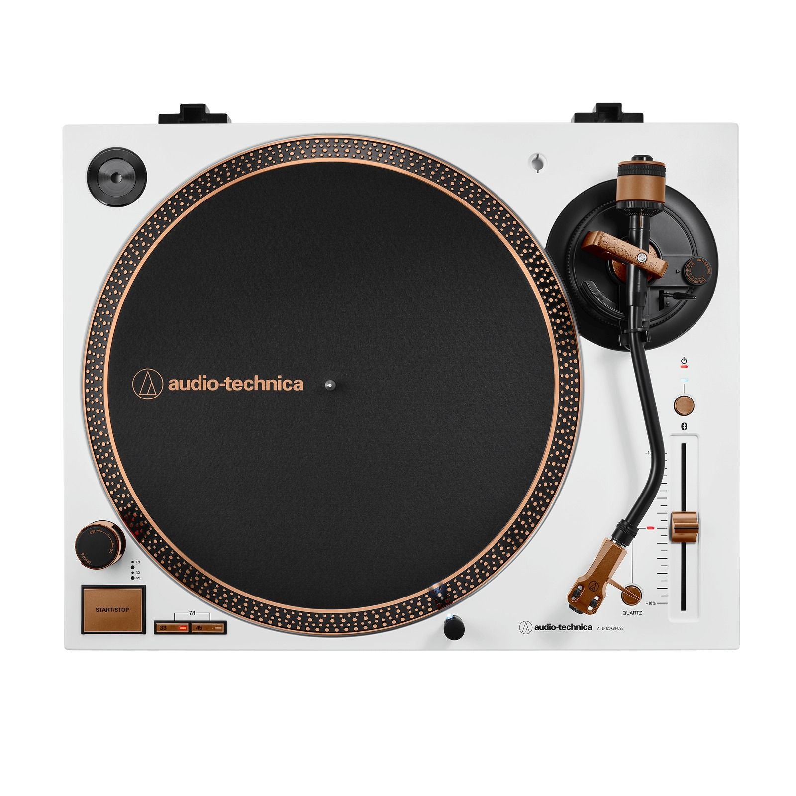 Audio Technica AT-LP120XBT-USB-Black | White Bronze