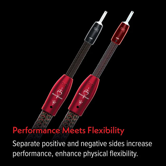 Audioquest Speaker Cables | Braveheart Zero | Full Range