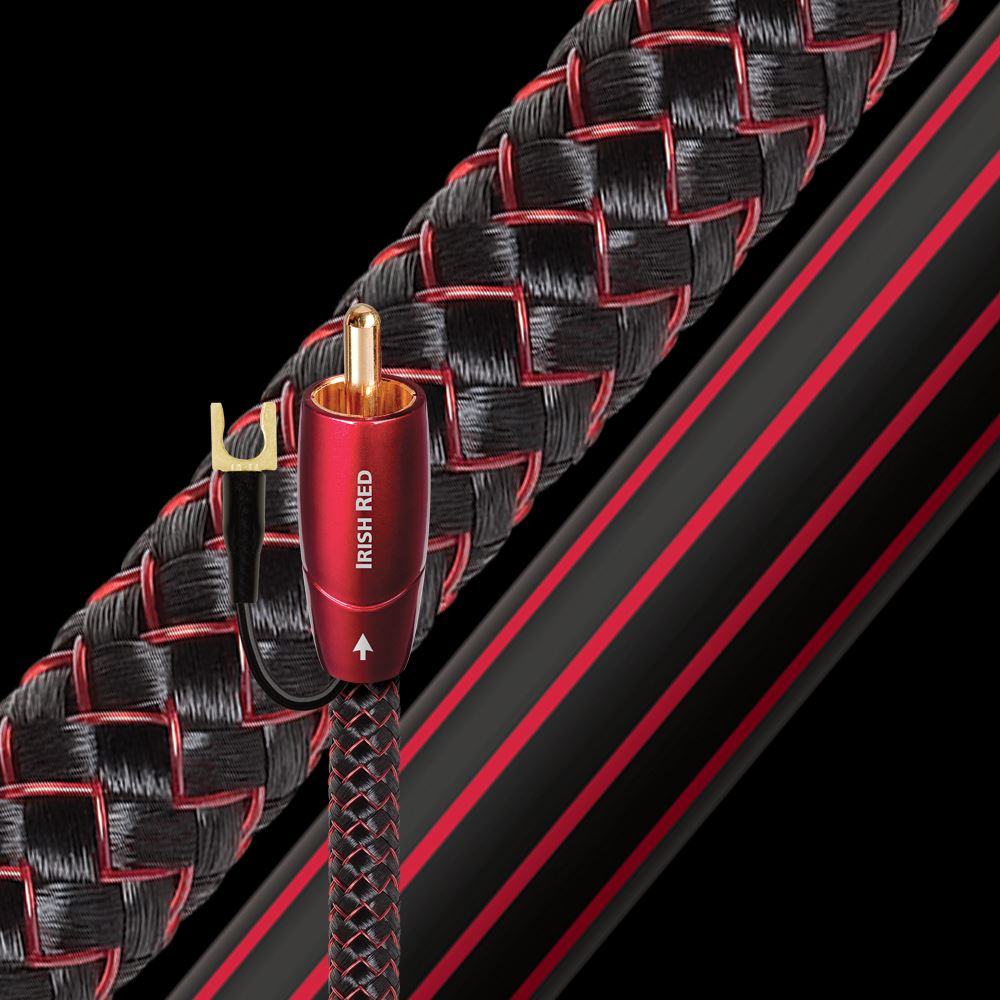 Audioquest Subwoofer Cables - IRISH RED