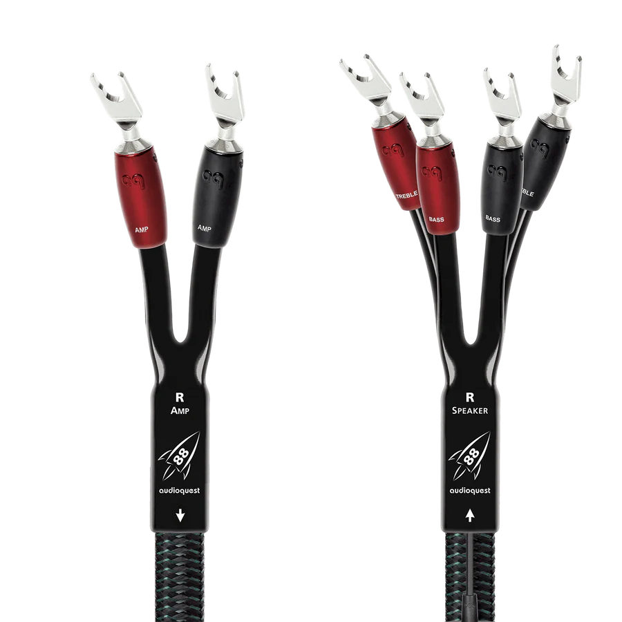 Audioquest Speaker Cables | ROCKET 88 | Single BiWire