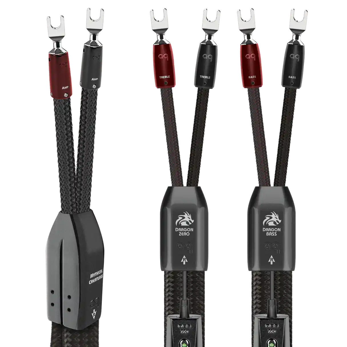 Audioquest Speaker Cables | DRAGON Biwire Combo( Bass+Zero)
