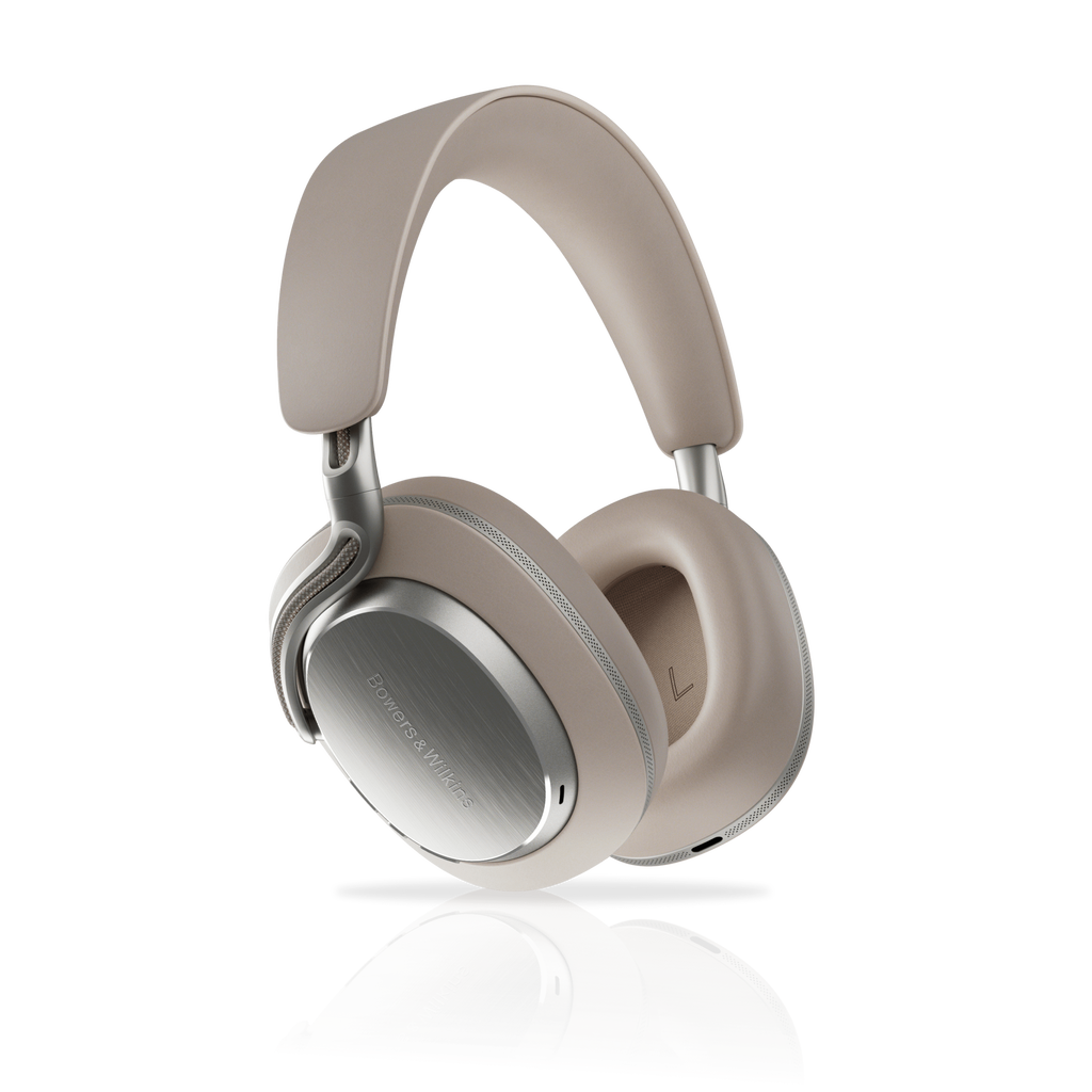 Bowers & Wilkins Px8 S2 Noise Cancelling Wireless Headphones - Onyx Black | Warm Stone