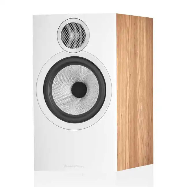 Bowers & Wilkins 606 S3 Bookshelf Speakers - Black | Oak | Red Cherry | White