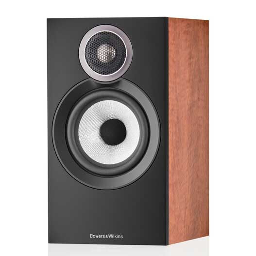 Bowers & Wilkins 607 S3 2-Way 5" Bookshelf Speakers - Red Cherry