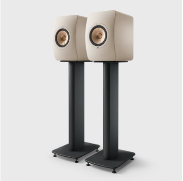 KEF LS50 Wireless MK2 Bookshelf Speakers W/ Optional S2 Speaker Stand