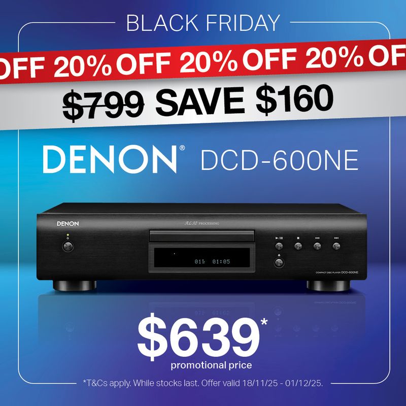 Denon DCD-600NE CD player - Black