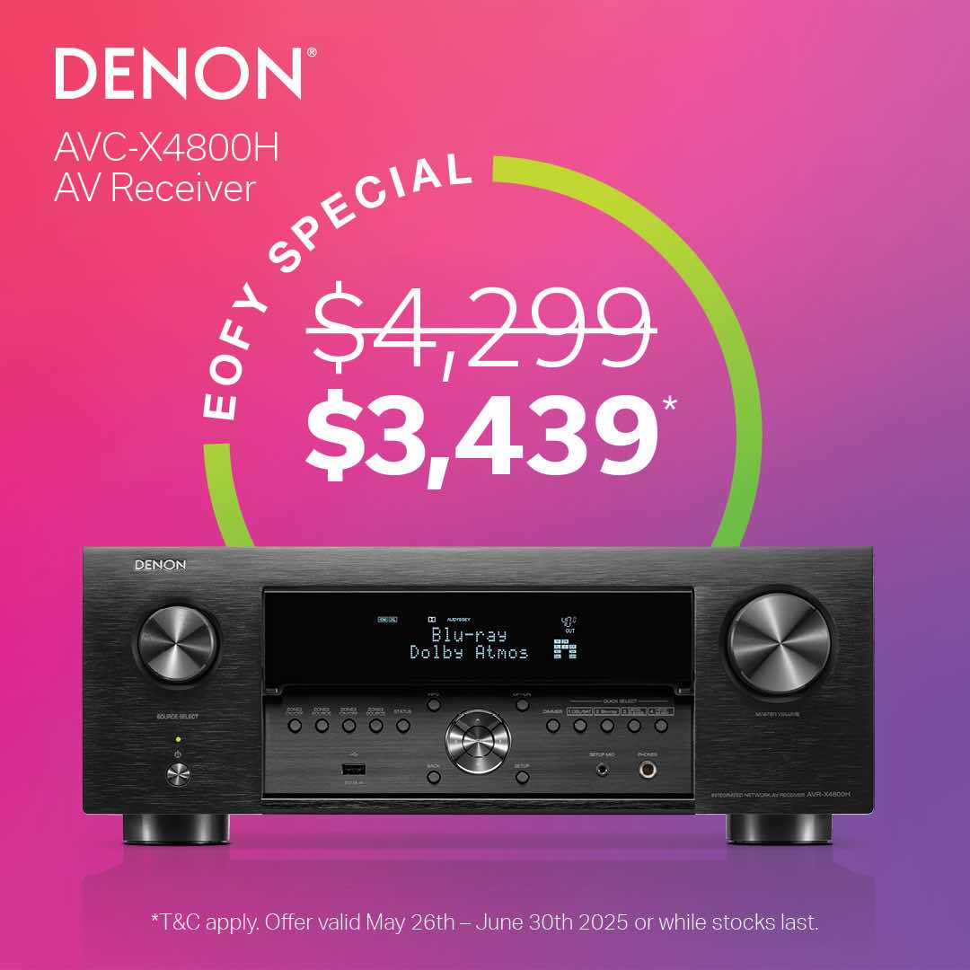 Denon AVC-X4800H 9.4 Ch 8K Multi-channel AV Receiver (Made in Japan)