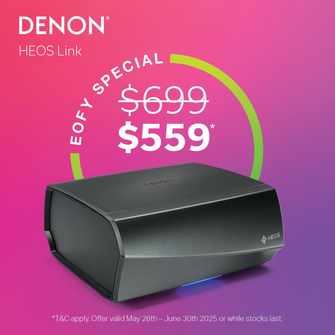 Denon HEOS Link HS2 Wireless Network Player - Gun Metal
