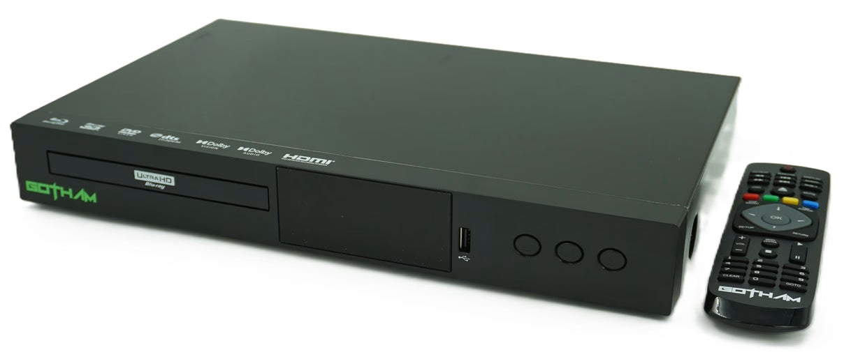 Gotham Audio GABD-801 4K Dolby Atmos Multi-Zoned Blu-ray Player