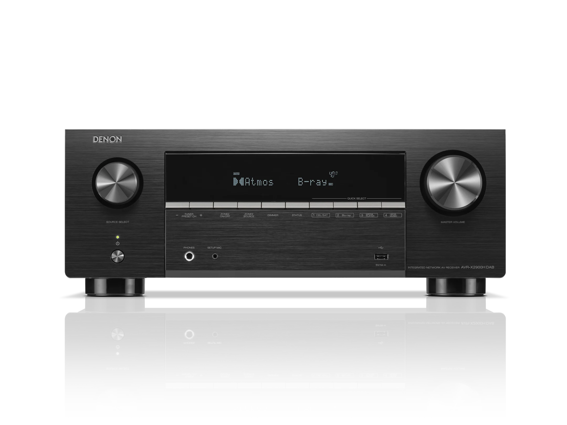 Denon AVR-X2900H 7 x 95w 2-Zone AV Receiver