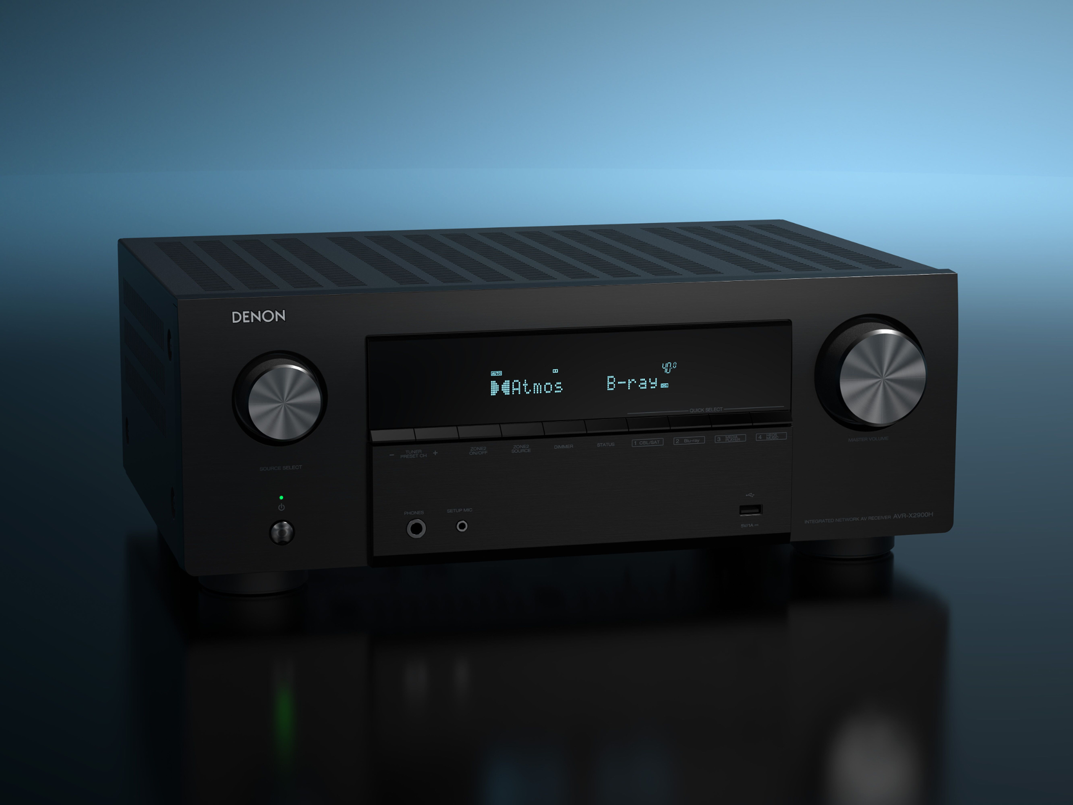 Denon AVR-X2900H 7 x 95w 2-Zone AV Receiver