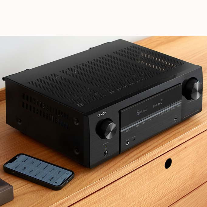 Denon AVR-X1800H 80W 7.2 8K AV Receiver