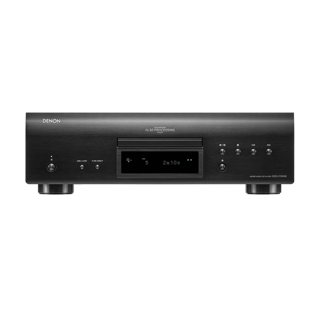 Denon DCD-1700NE CD/SACD Player - Black | Silver