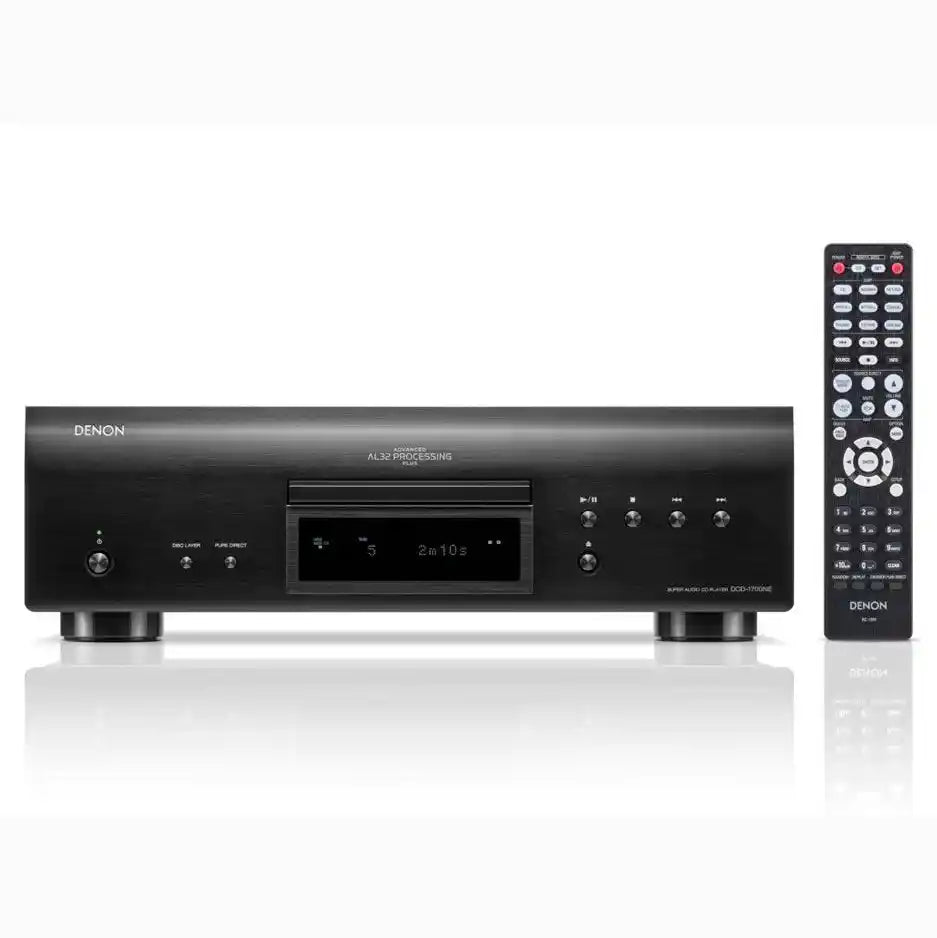 Denon DCD-1700NE CD/SACD Player - Black | Silver