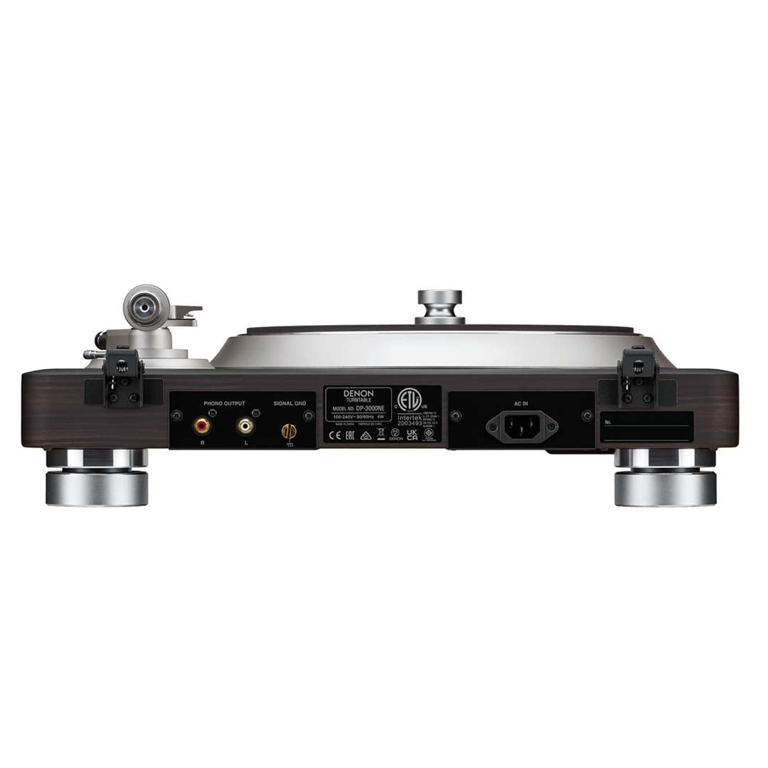 Denon DP-3000NE Direct Drive Turntable - Dark Ebony