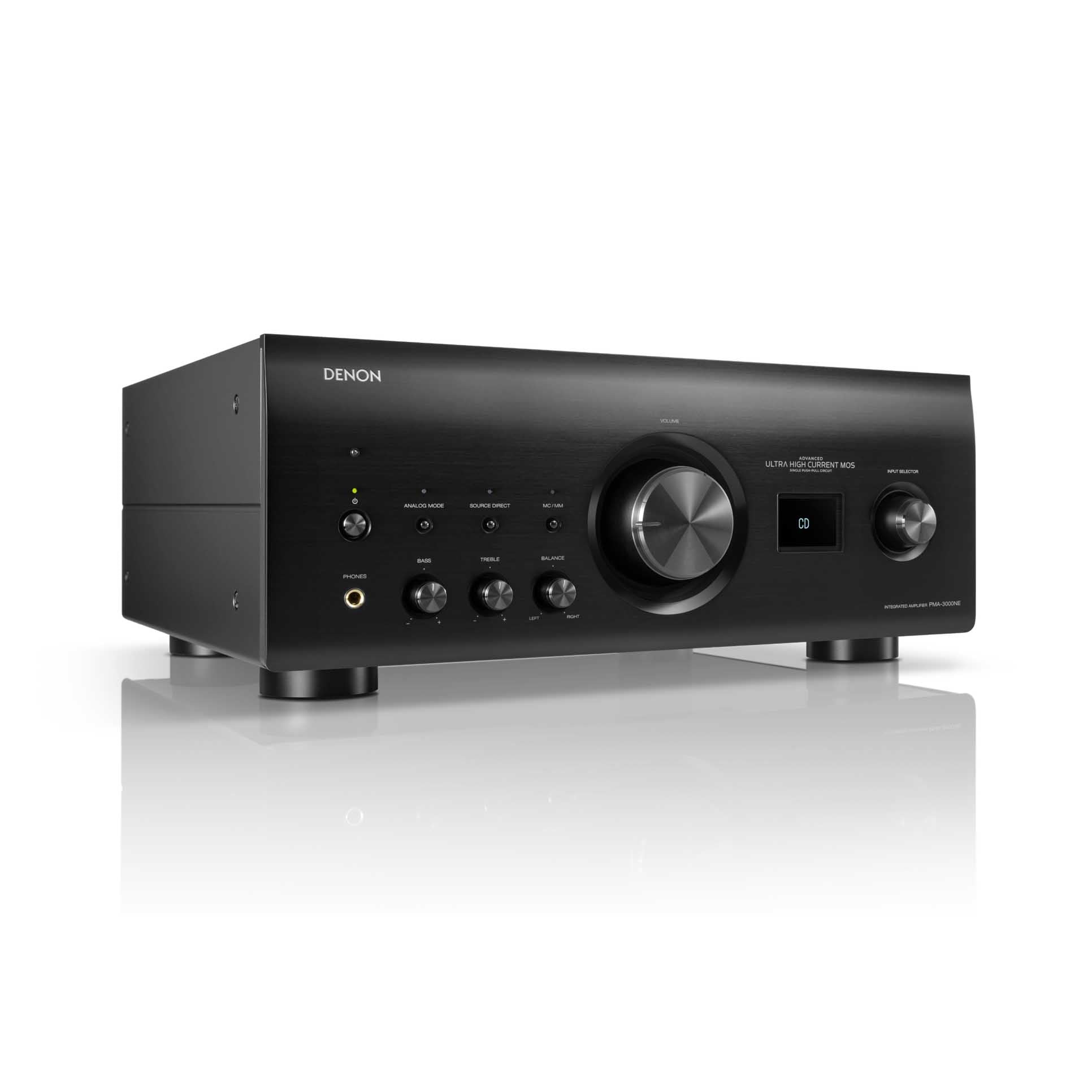 Denon PMA-3000NE 80W Integrated Network Amplifier - Black | Silver