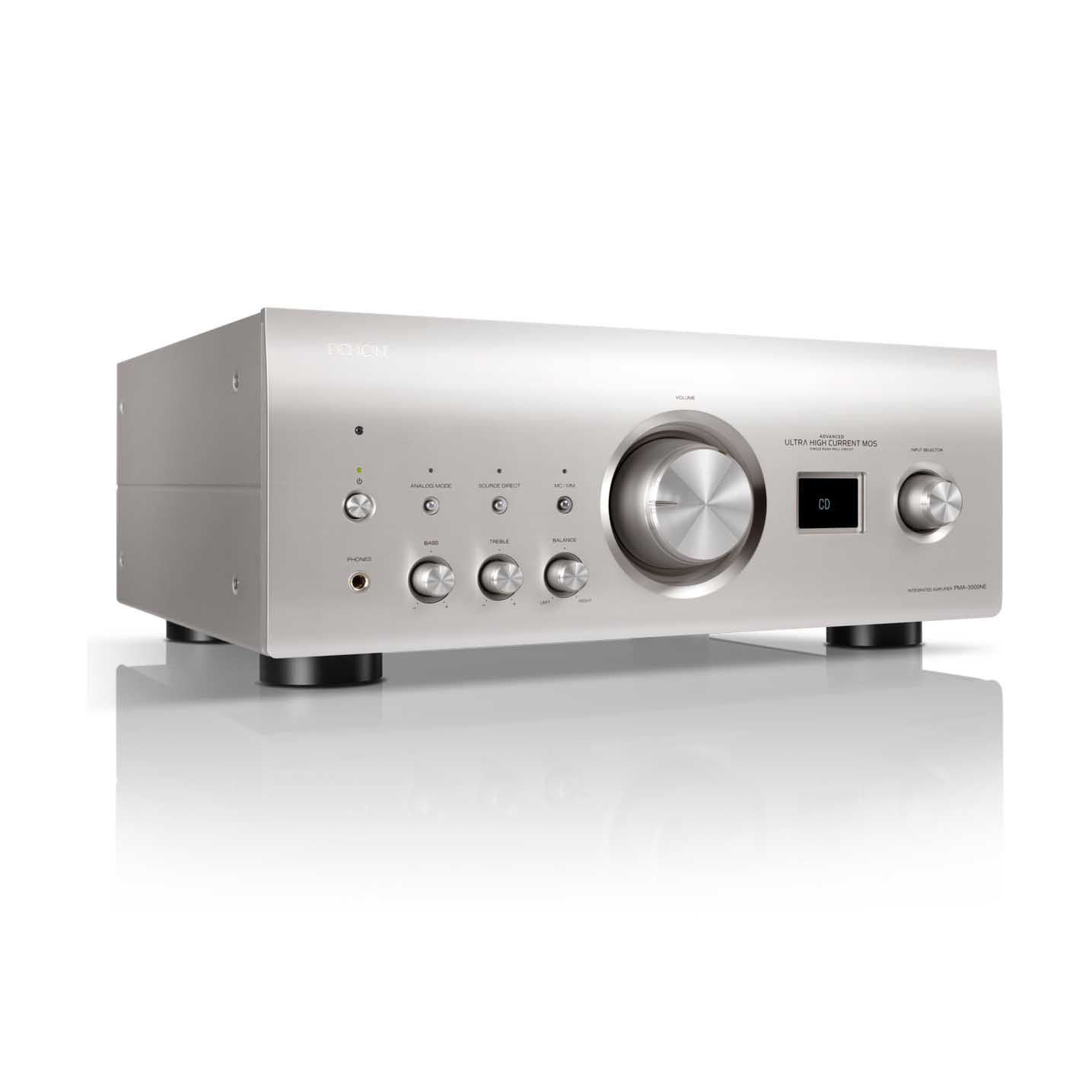 Denon PMA-3000NE 80W Integrated Network Amplifier - Black | Silver