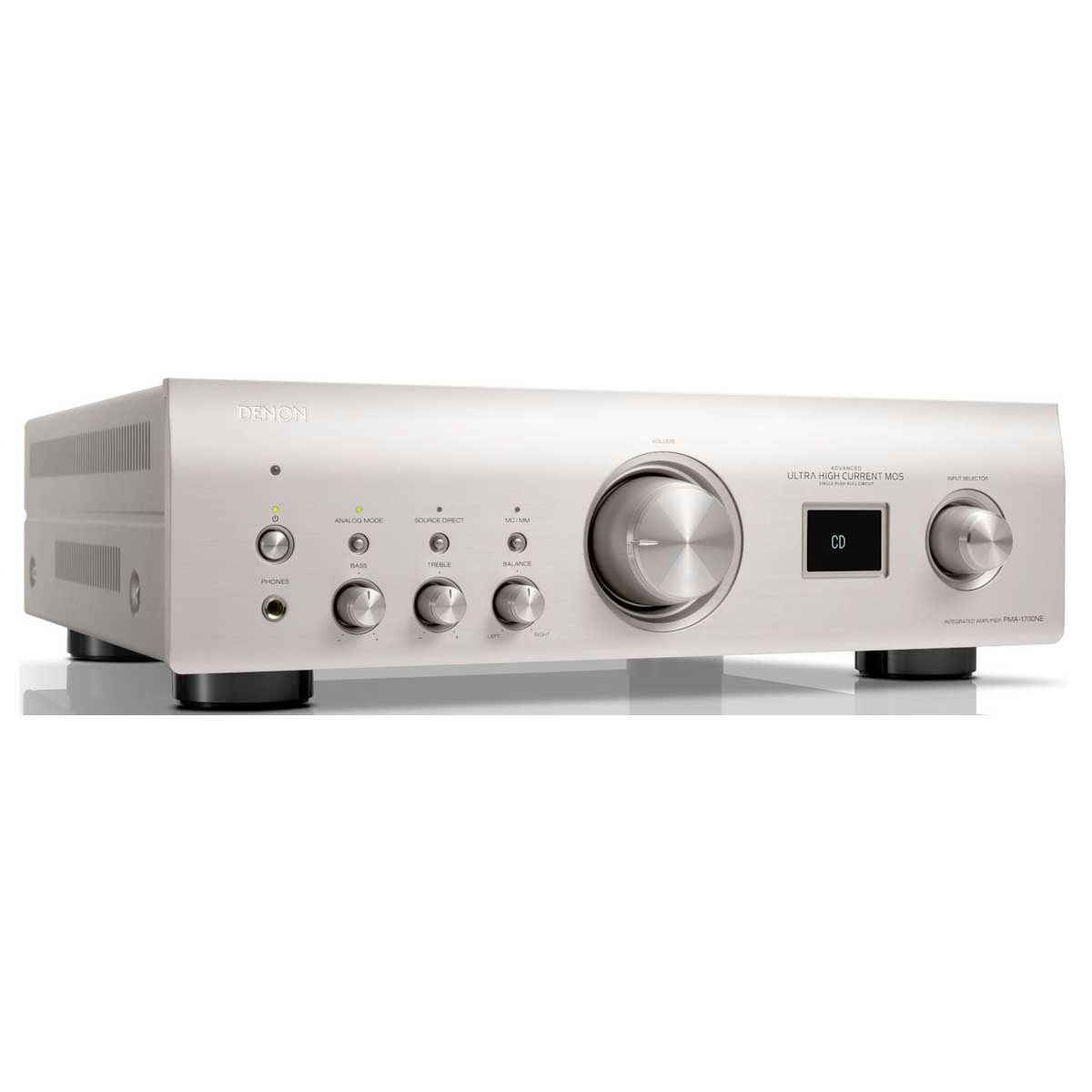 Denon PMA-1700NE 85W Integrated Network Amplifier - Black | Silver