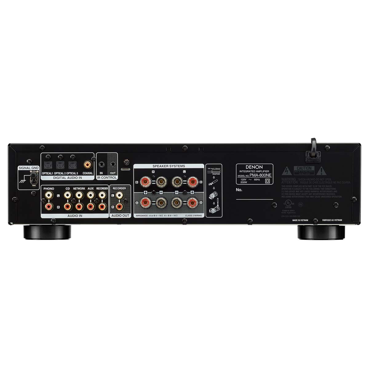 Denon PMA-900NE Integrated Network Amplifier - Black | Silver