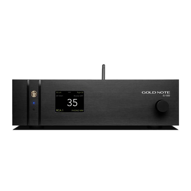 Gold Note IS 1000 Deluxe | Deluxe Line | Integrated Amplifier - Black