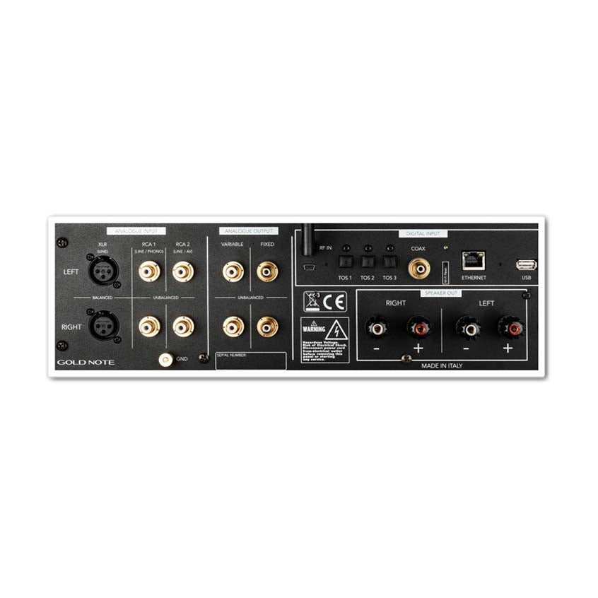 Gold Note IS 1000 Deluxe | Deluxe Line | Integrated Amplifier - Black