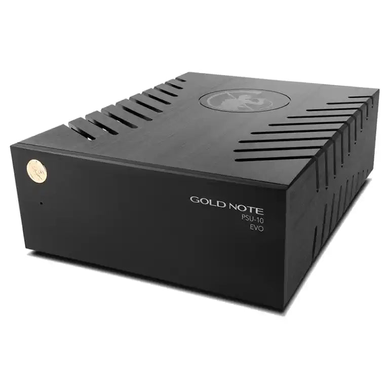 Gold Note PSU-10 EVO External Power Supply - Black | Silver | Gold