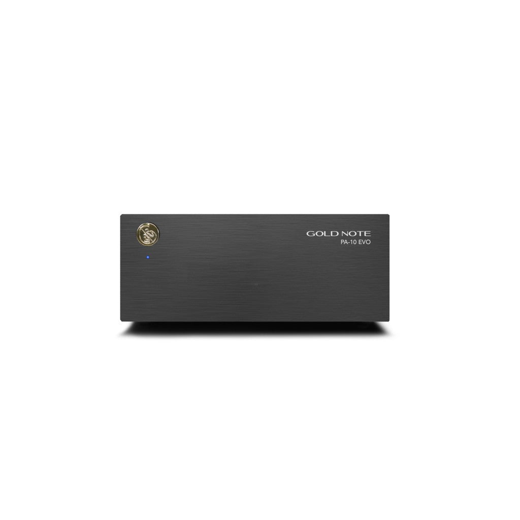 Gold Note PA-10 Power Amplifier - Black | Gold | Silver