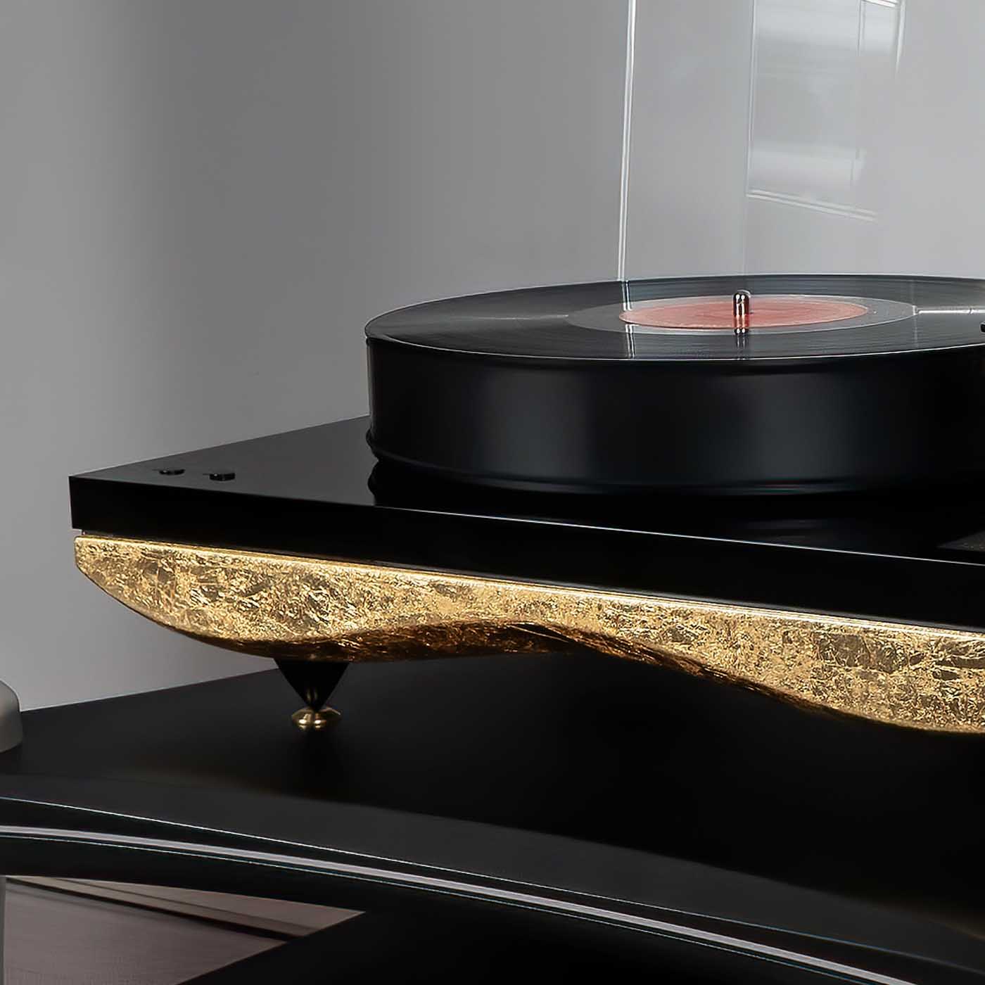 Gold Note MEDITERRANEO Turntable - Gold Leaf
