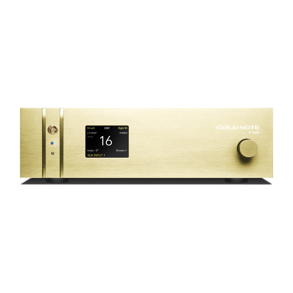 Gold Note P-1000 MK II Deluxe Preamplifier - Black | Gold | Silver (Special Order)