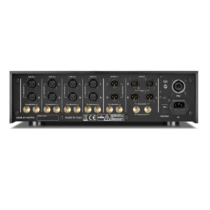 Gold Note P1000 MK II Deluxe Preamplifier - Black | Gold | Silver (Special Order)