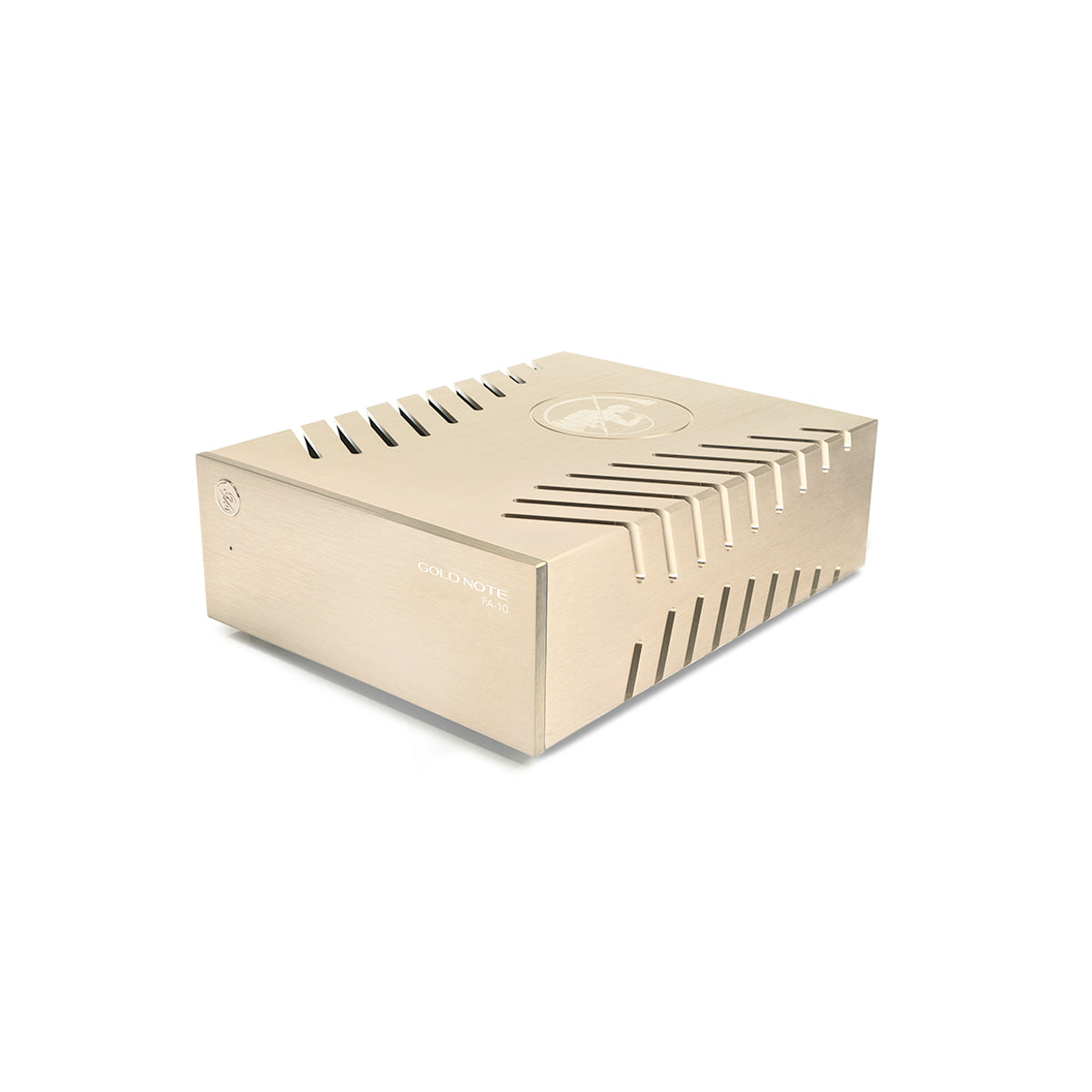 Gold Note PA-10 Power Amplifier - Black | Gold | Silver