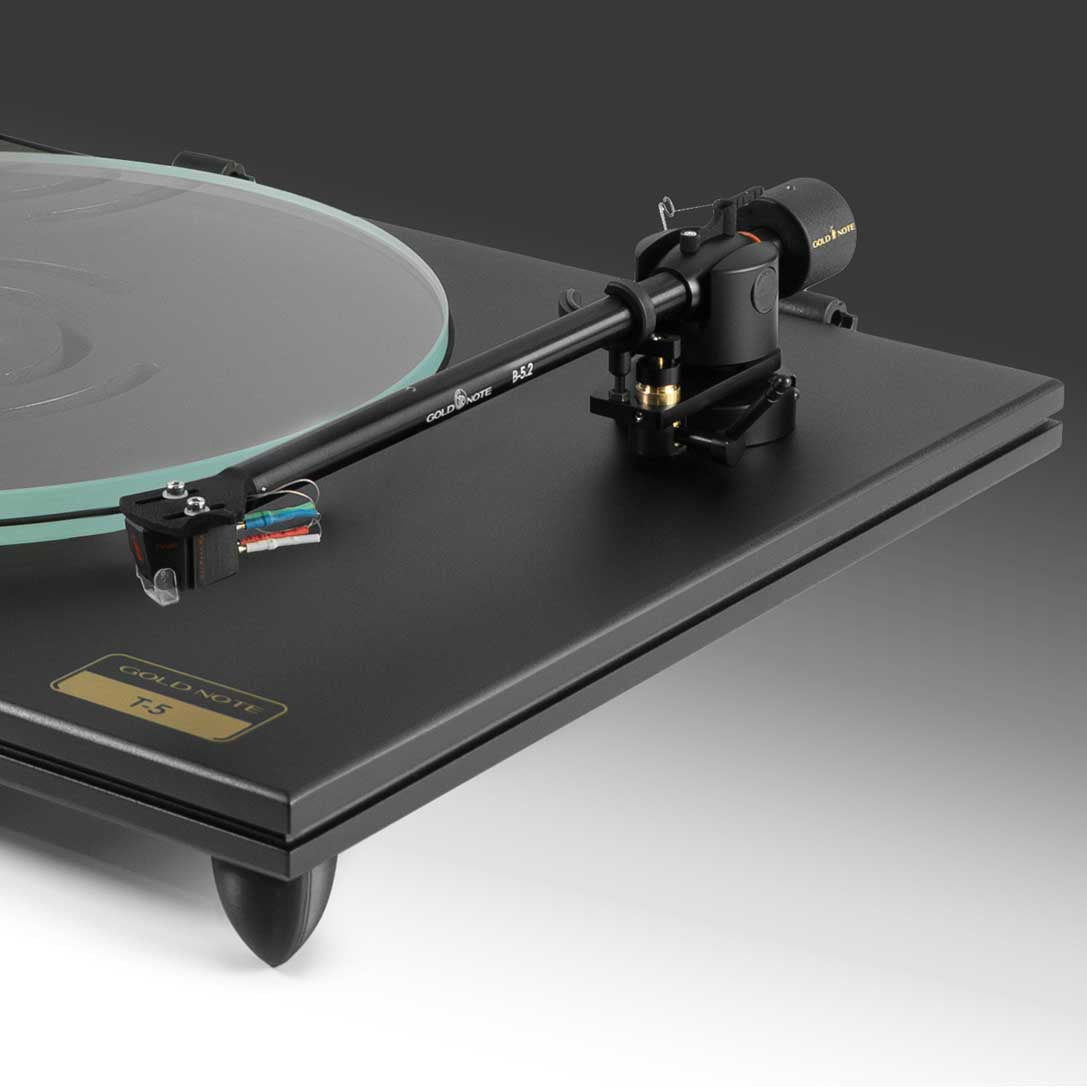Gold Note T-5 Turntable - Black (Special Order)