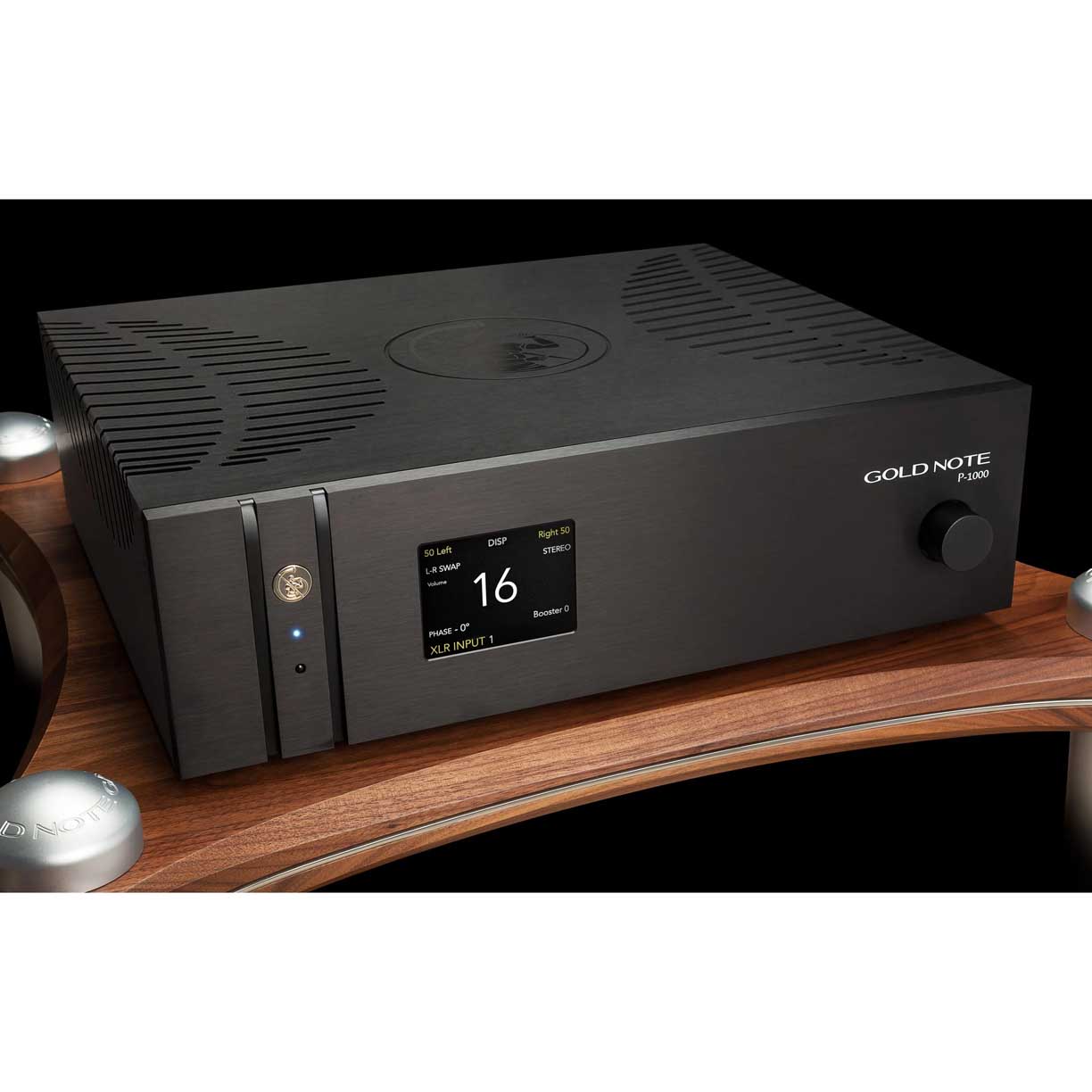 Gold Note P-1000 MK II Deluxe Preamplifier - Black | Gold | Silver (Special Order)
