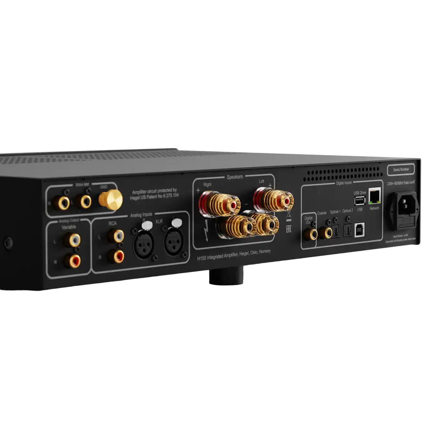 Hegel H150 2 x 75 Watts Streaming Amplifier