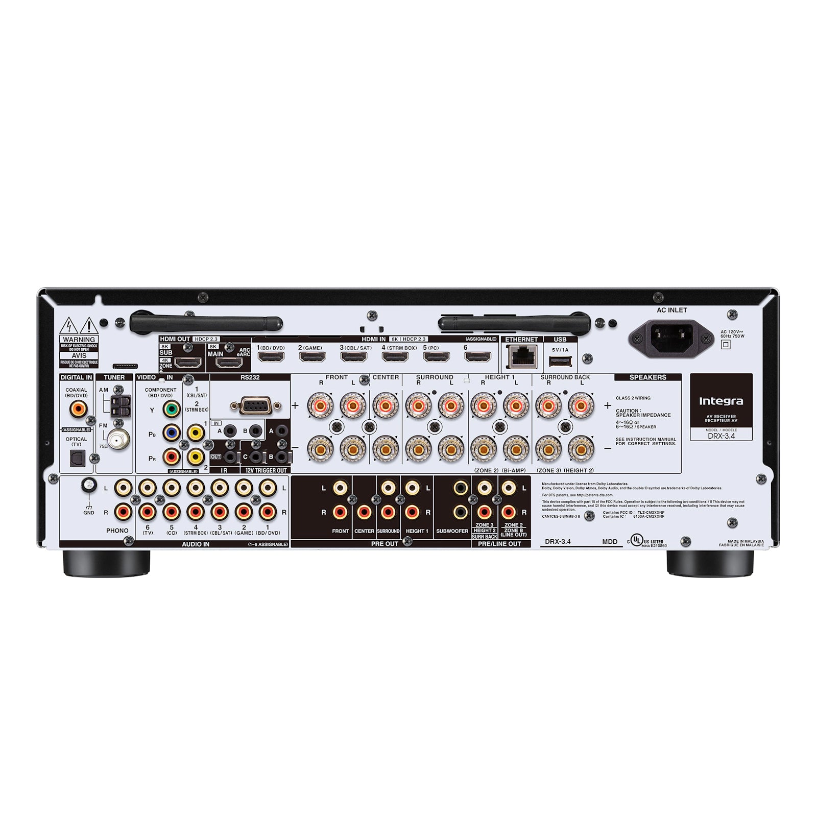 Integra DRX-3.4 9.2-Channel Network AV Receiver