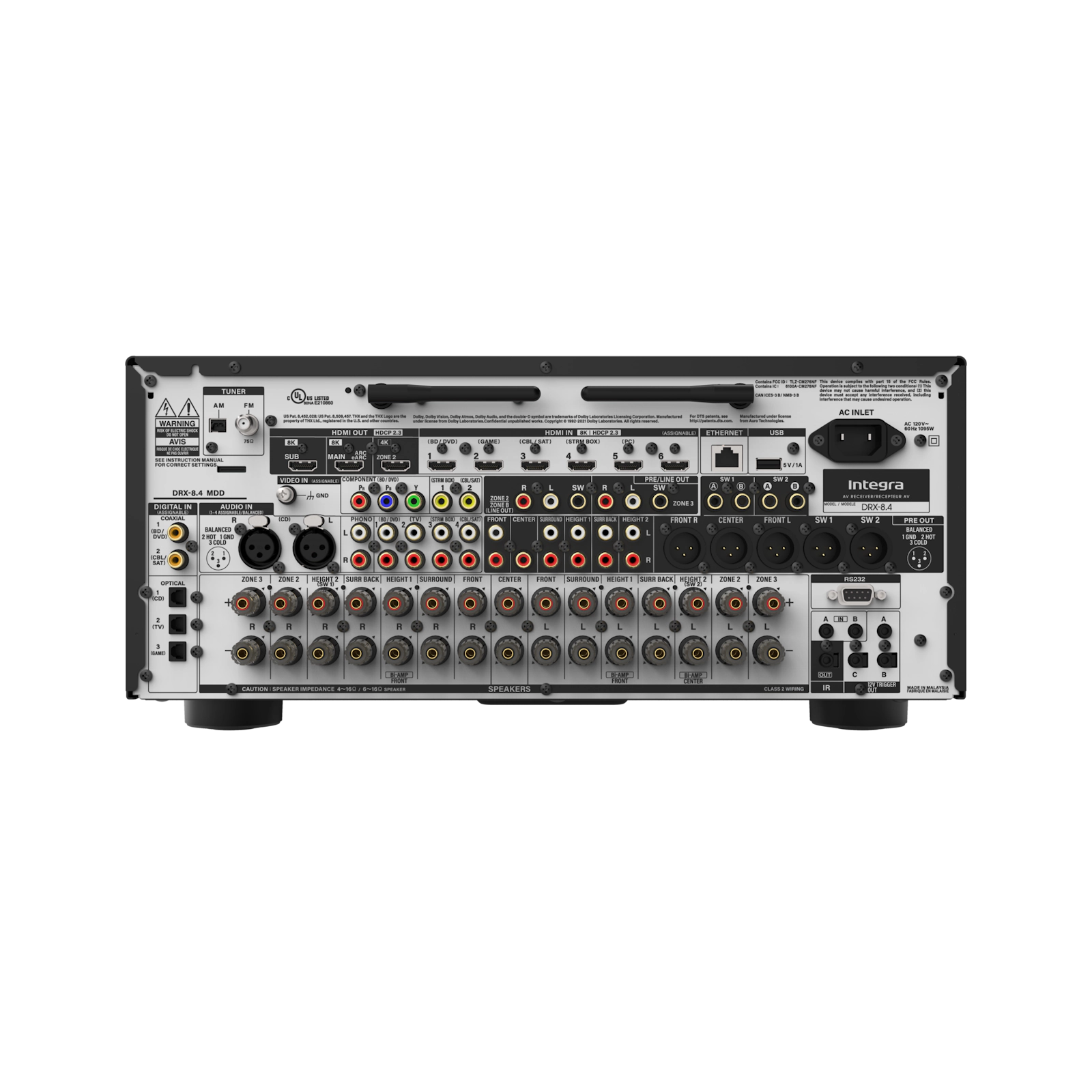 Integra DRX-8.4 11.4-Channel Network AV Receiver