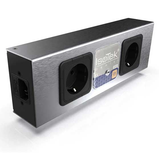 Isotek EVO3 Gemini 2-Way Conditioning Powerboard - Silver