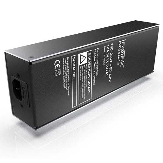 Isotek EVO3 Gemini 2-Way Conditioning Powerboard - Silver