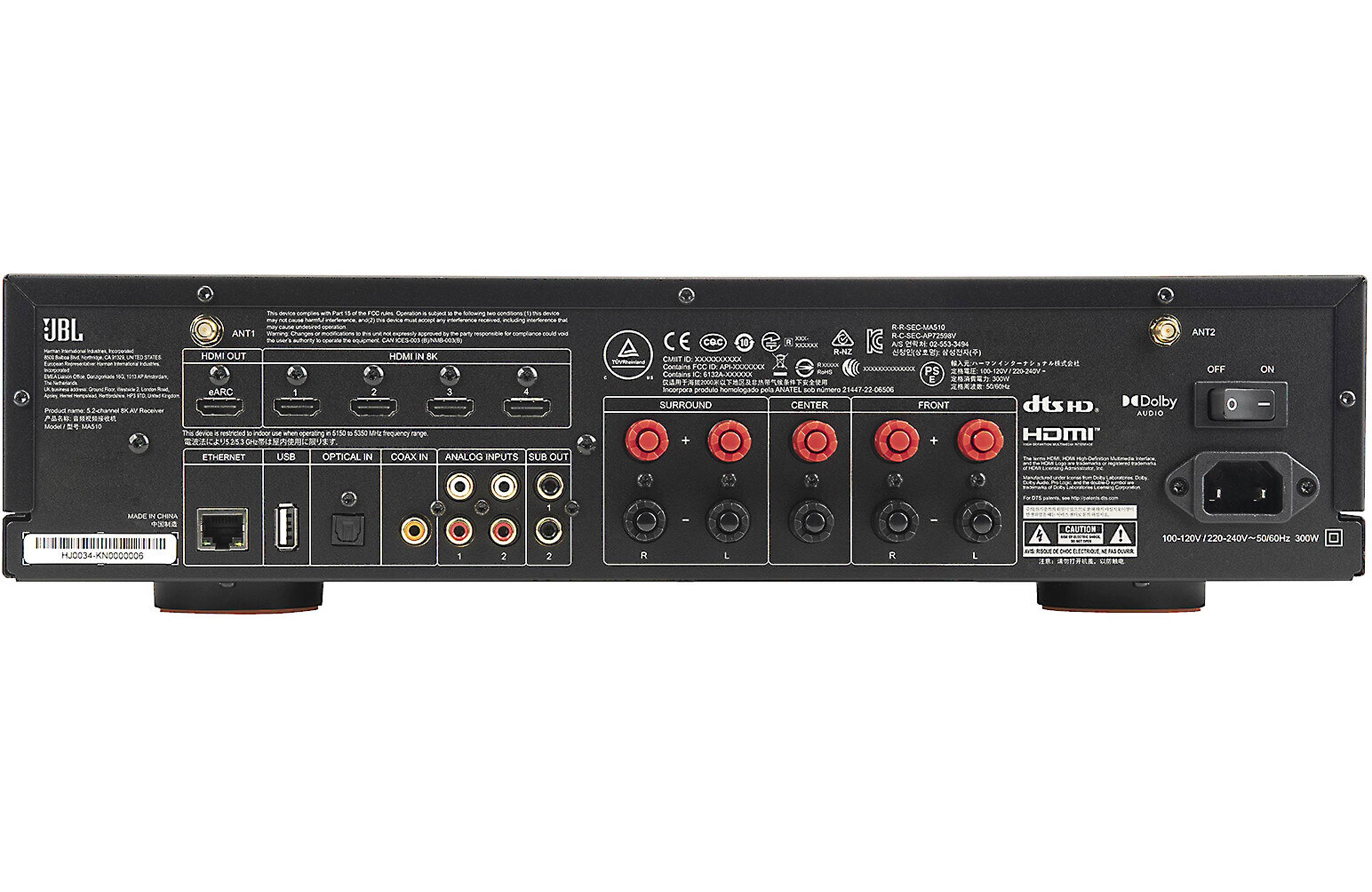 JBL MA510 Net AV Receiver