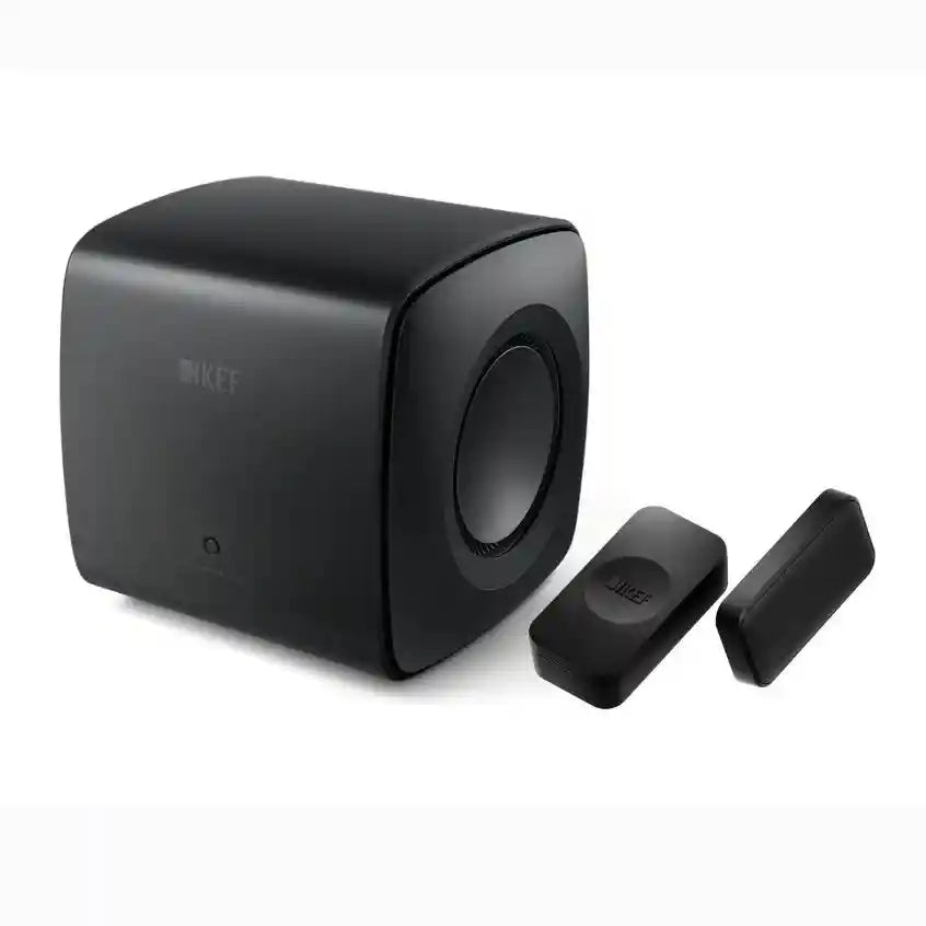 KEF KC62 Dual 6" Subwoofer - Black | Titanium | White