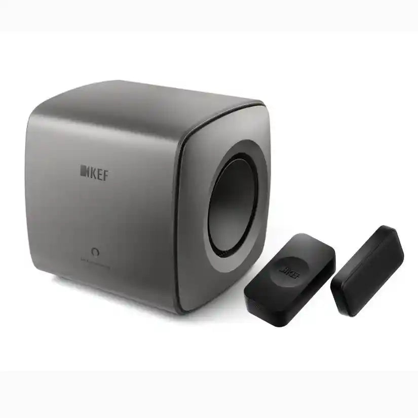 KEF KC62 Dual 6" Subwoofer - Black | Titanium | White