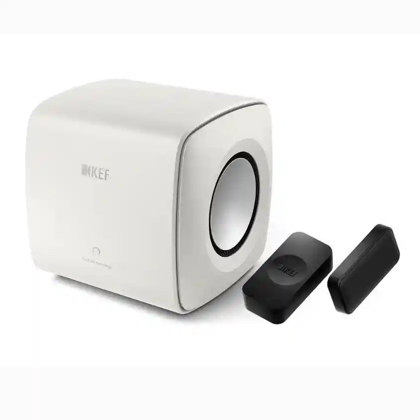 KEF KC62 Dual 6" Subwoofer - Black | Titanium | White