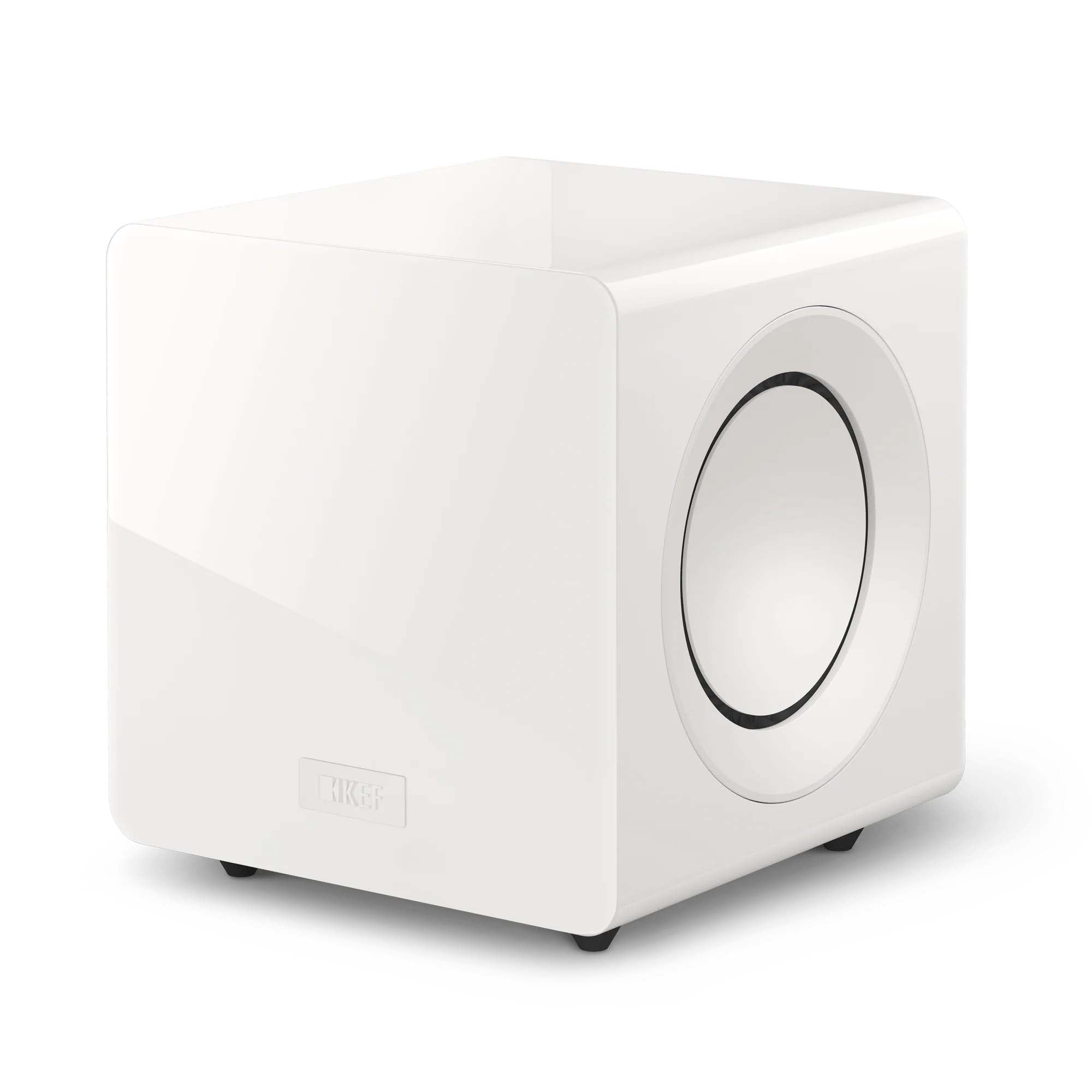 KEF KC92 Dual 9" Active Subwoofer - Black Gloss | White Gloss