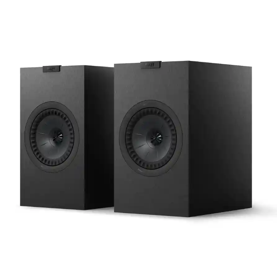 KEF Q3 Meta 2-Way 6.5" Bookshelf Speakers - Satin Black | Satin White | Walnut