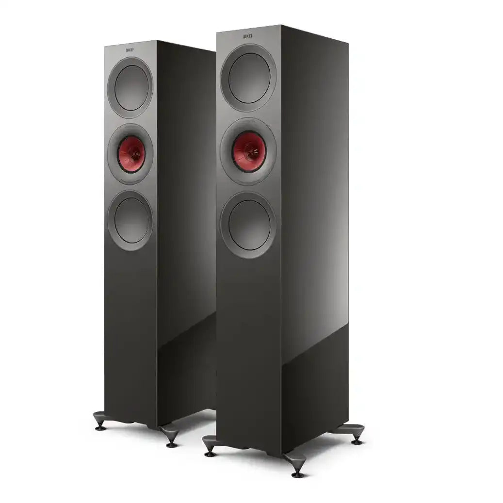 KEF R7 Meta FloorStanding Speakers - Gloss Black | Gloss White | Walnut