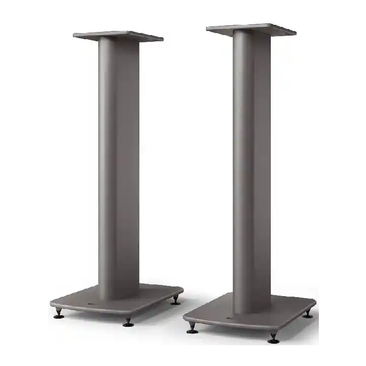 KEF LS50 Wireless MK2 Bookshelf Speakers + 2 stands - Black | Titanium | White | Green | Red | Shell